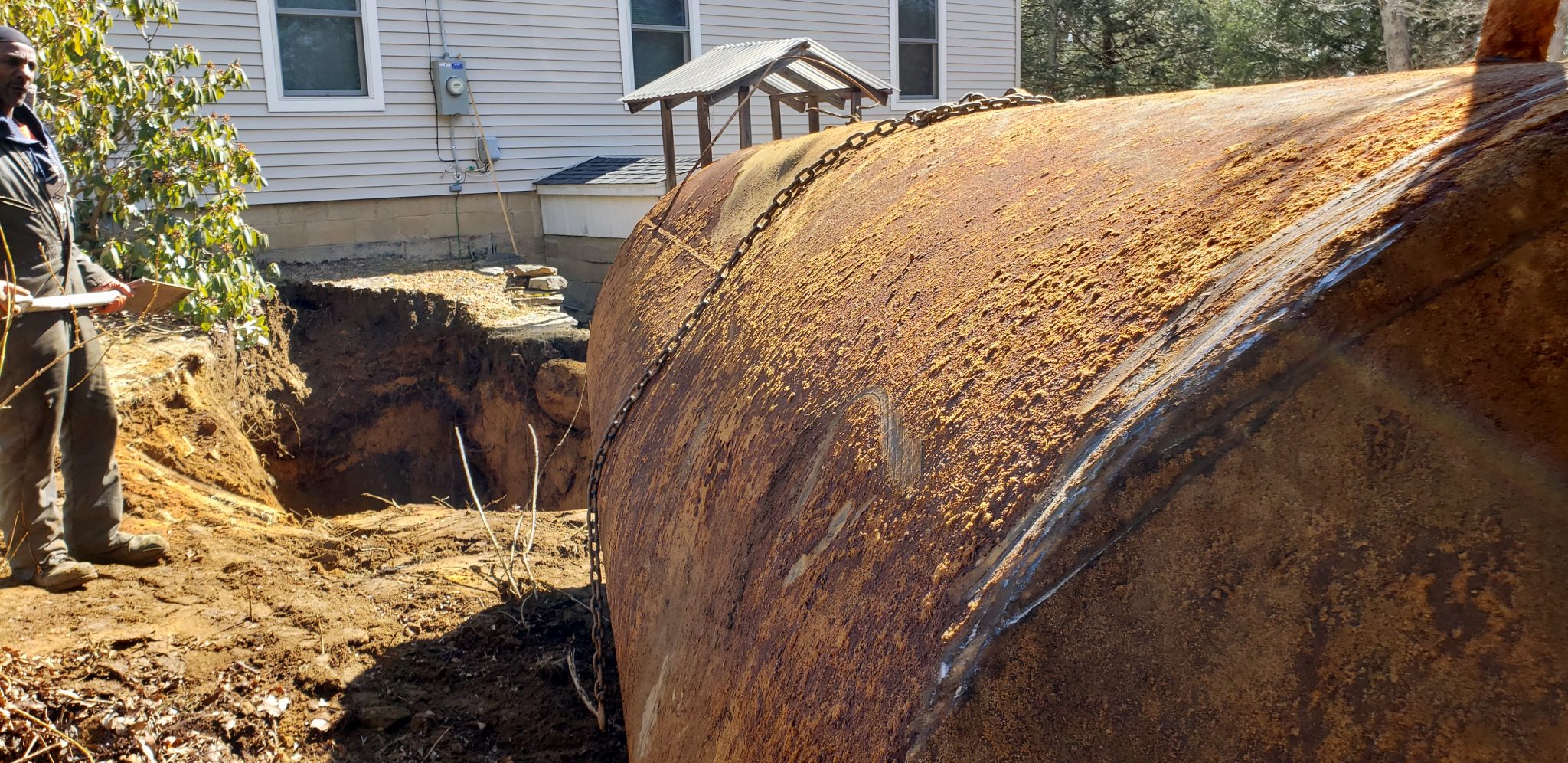 In Ground Oil Tank Abandonment CT Tank Removal Contractor