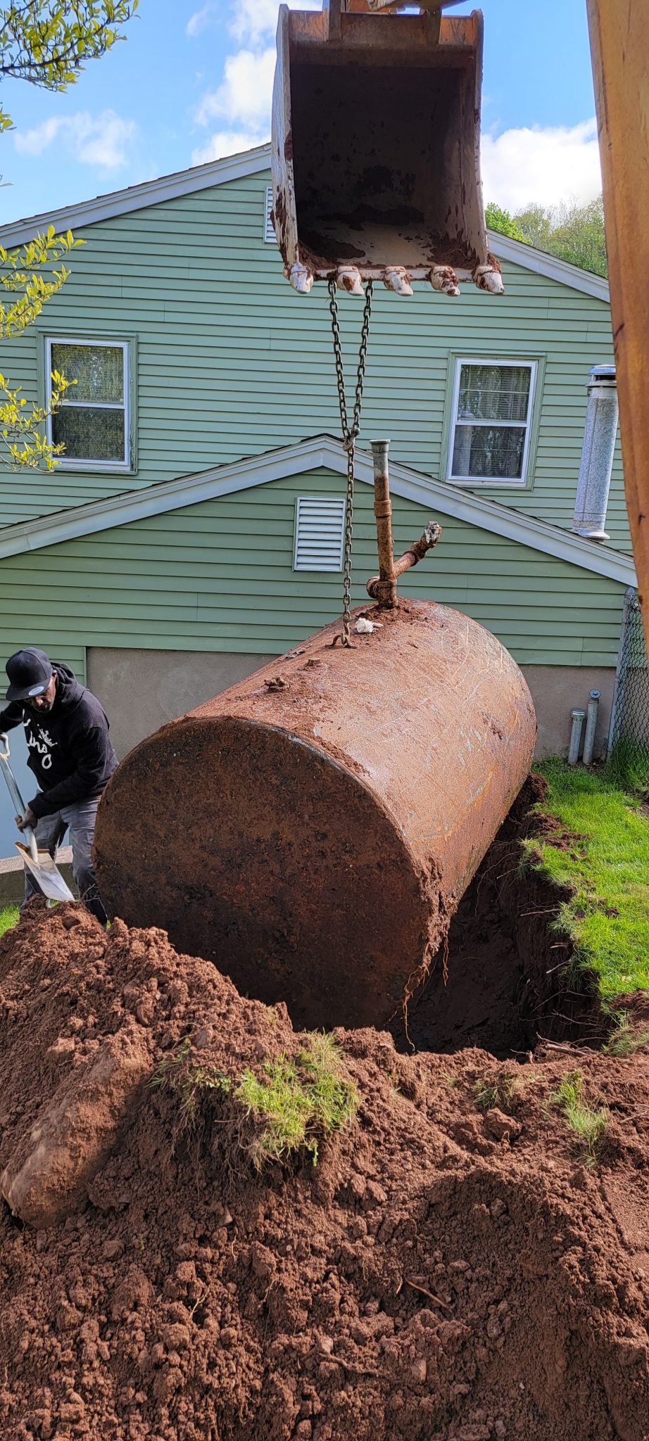 In Ground Oil Tank Abandonment CT Tank Removal Contractor